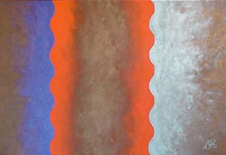 orange between green and purple