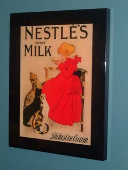 Nestles Milk aprx size 24'x31'